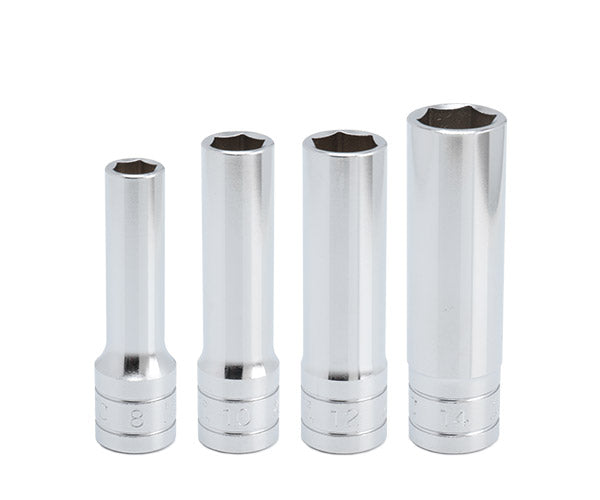 KTC B3L-4P ディープソケット4点セット (B3L-08,10,12,14) 差込角9.5mm(9.5sq.)(3/8) エヒメマシンオリジナルセット