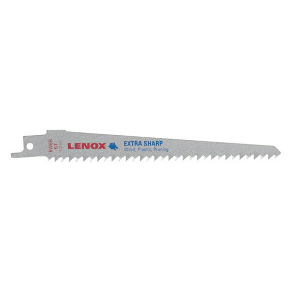日本正規品 レノックス 剪定用バイメタルセーバーソーブレード 150X6T (5枚入り) (LXJP6W6R) (4536178993371) LENOX