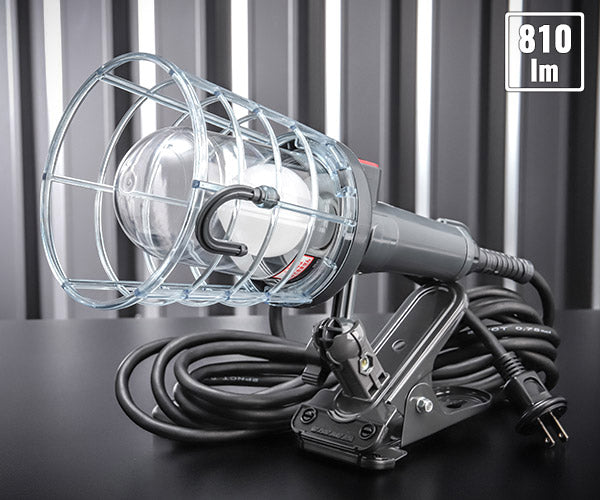 HATAYA(ハタヤ) 防雨型LEDケイ・ハンドランプ 7W電球形LEDランプクリップ付 5m