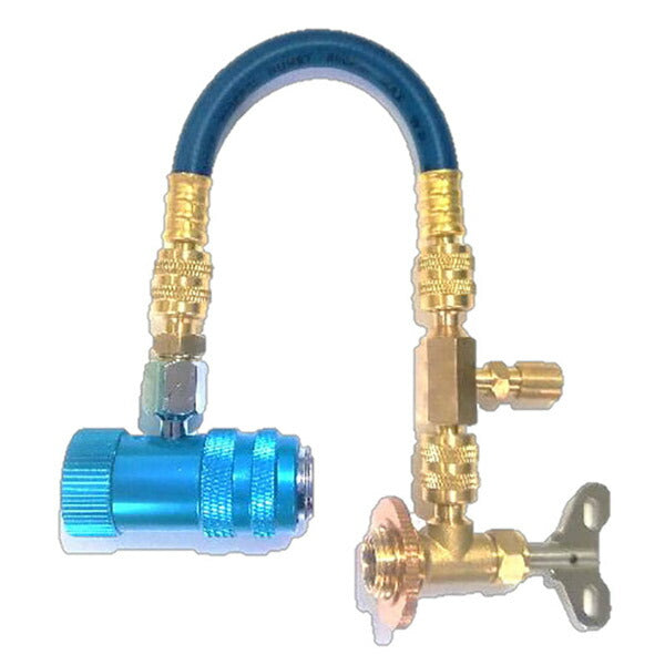 リークラボジャパン R134a・POEエアゾール缶専用注入ホースセット LL-300-A02/P ドクターリーク Dr.Leak カーエアコン オイル カプラ トレーサーライン