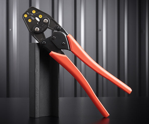 ロブテックス AK28A 絶縁被覆付閉端接続子用圧着工具 使用範囲CE1・2・5・8 エビ LOBSTER ロブスター エビ印工具 LOBTEX