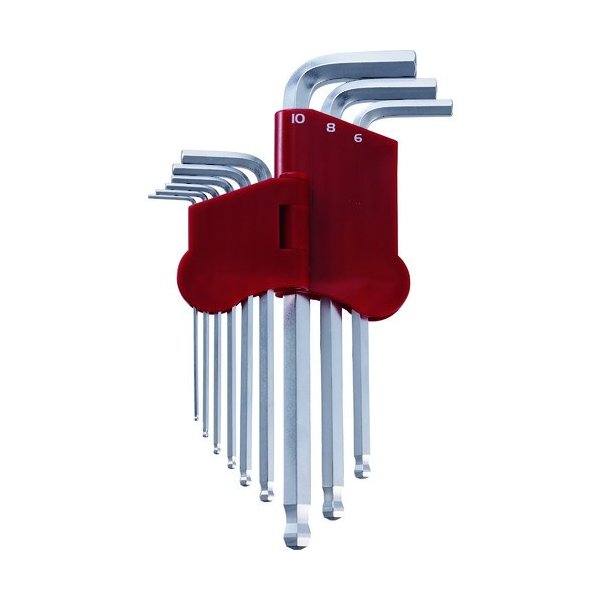 ロブスターのボールポイント六角棒レンチセットの画像2