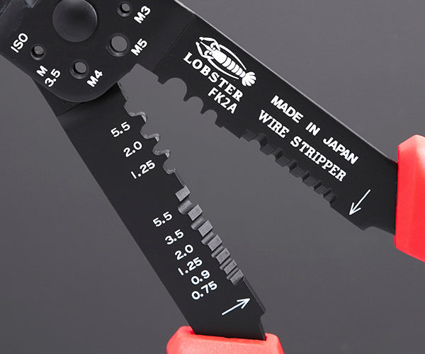 ロブテックス FK2A 電装圧着工具FKシリーズ 工具 電工ペンチ エビ ロブスター LOBSTER LOBTEX