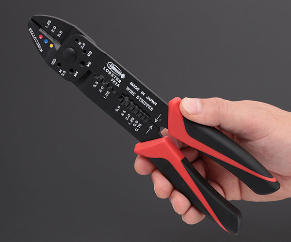 ロブテックス FK2A 電装圧着工具FKシリーズ 工具 電工ペンチ エビ ロブスター LOBSTER LOBTEX