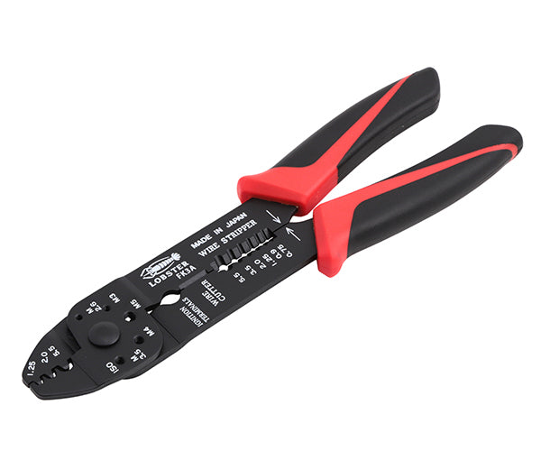 ロブテックス FK3A 電装圧着工具FKシリーズ 工具 電工ペンチ エビ ロブスター LOBSTER LOBTEX