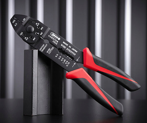 ロブテックス FK5A 電装圧着工具FKシリーズ 工具 電工ペンチ エビ ロブスター LOBSTER LOBTEX
