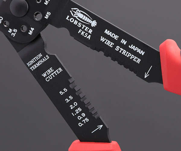 ロブテックス FK5A 電装圧着工具FKシリーズ 工具 電工ペンチ エビ ロブスター LOBSTER LOBTEX