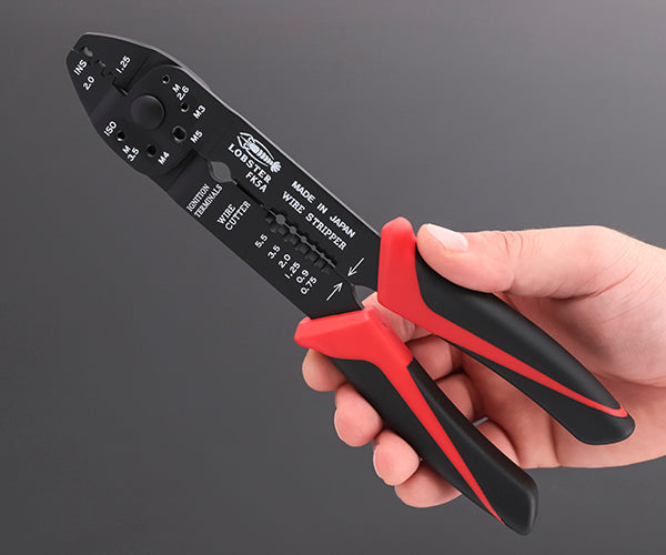 ロブテックス FK5A 電装圧着工具FKシリーズ 工具 電工ペンチ エビ ロブスター LOBSTER LOBTEX
