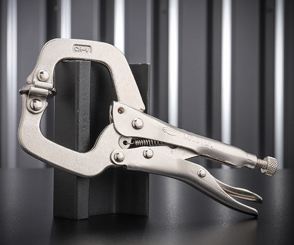 ロブテックス VC150S バイスプライヤ C型(皿付) 165mm 工具 エビ ロブスター LOBSTER LOBTEX