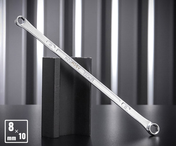 TONE 超ロング 両口めがねレンチ(ストレート・6角) 対辺寸法8×10mm (M05V-0810)(4953488469264) トネ