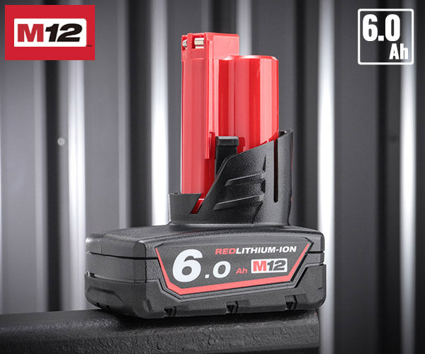 日本正規品 ミルウォーキー M12 6.0AHバッテリー (M12 B6 JP)(4573592060036) milwaukee