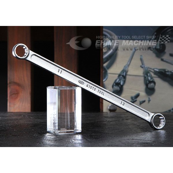 京都機械工具のロングめがねレンチの画像1