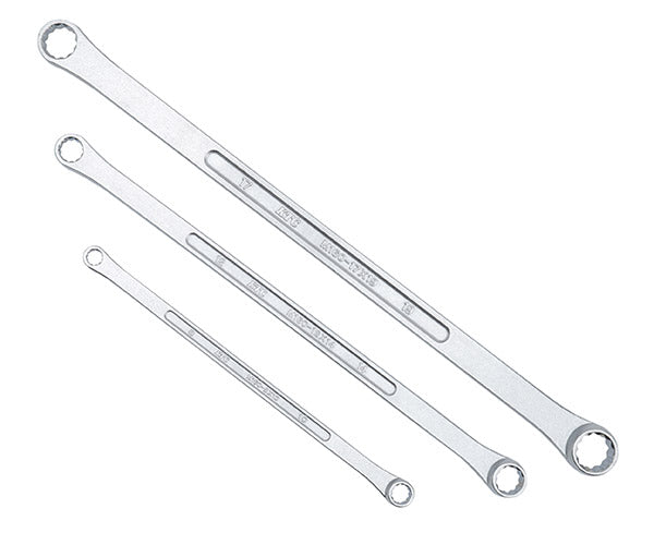 KTC 超ロングストレートメガネレンチ セット 3点 8~19mm (M1603)(4989433310442) 京都機械工具
