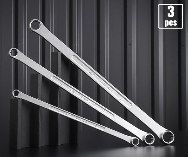 KTC M1603EM 超ロングストレートめがねレンチ3本セット (M160-10X12,14X17,19X21) エヒメマシンオリジナルセット