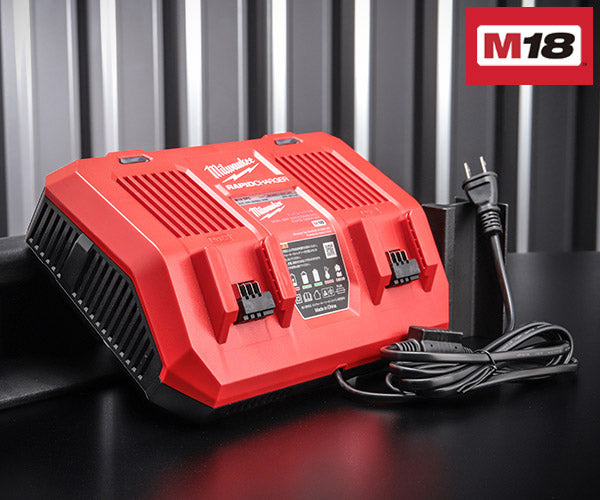 日本正規品 ミルウォーキー M18 デュアルベイ充電器 (M18 DFC JP)(4573592060074) milwaukee