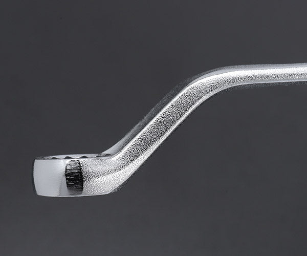 KTC 45° ロングメガネレンチセット 10点 5.5~27mm (M2510)(4989433300948) 京都機械工具