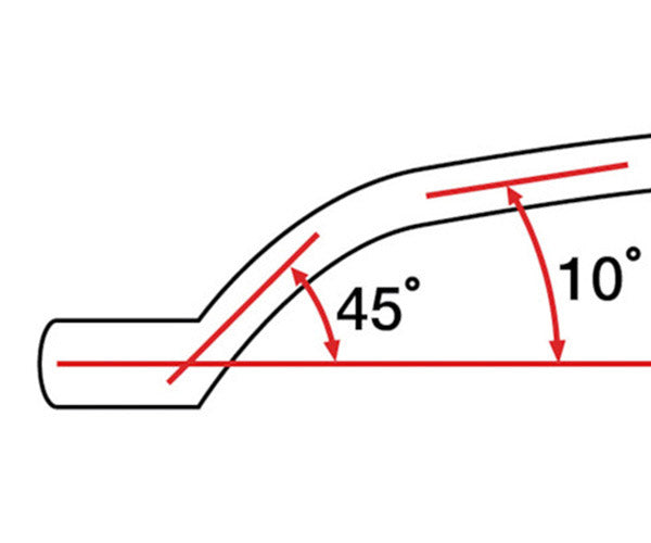 TONE 両口ロングメカニックめがねレンチ(45°×10°) 対辺寸法11×13mm 全長198mm (M44-1113)(4953488107708) トネ