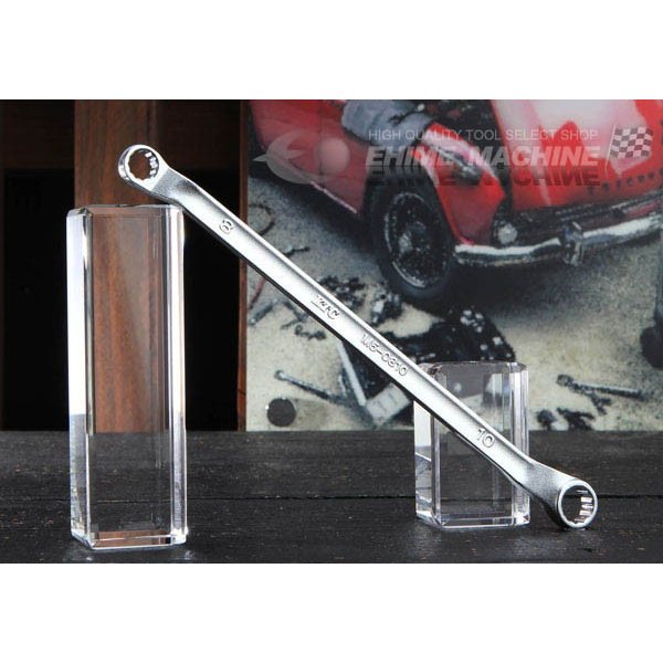 京都機械工具のロングめがねレンチの画像1