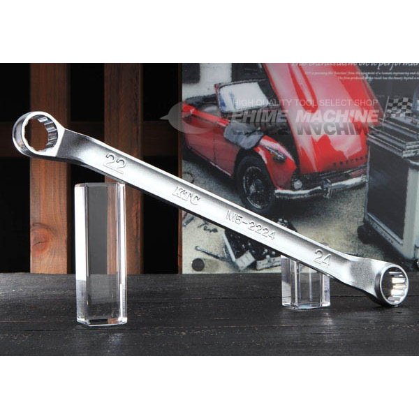 京都機械工具のロングめがねレンチの画像1