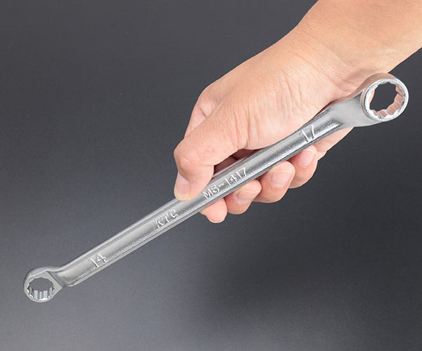 KTC M5-6PEM ロングめがねレンチ6本セット (M5-0809,1012,1315,1417,1618,1921) エヒメマシンオリジナルセット