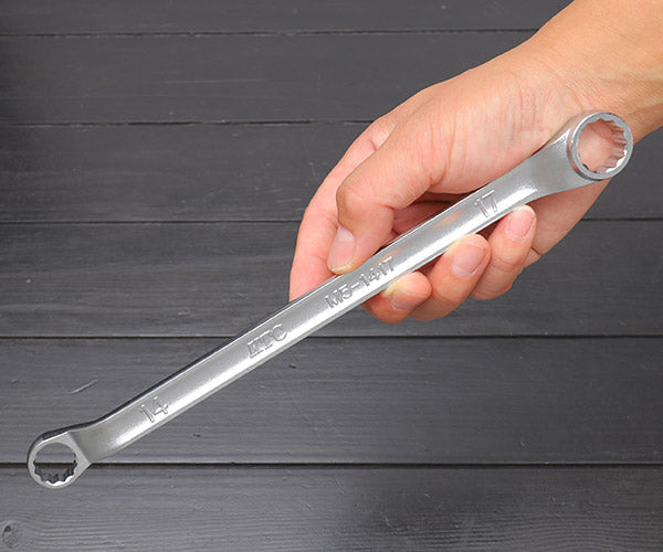 KTC M5-7P ロングめがねレンチ7本セット (M5-0810,1012,1113,1214,1417,1719,2224) エヒメマシンオリジナルセット