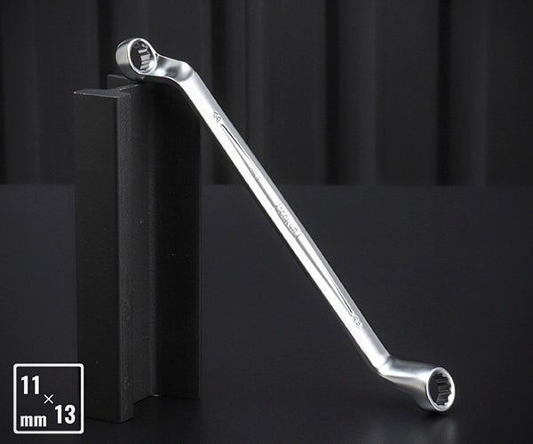 TONE 両口めがねレンチ(75°) 対辺寸法11×13mm (M75-1113)(4953488421903) トネ