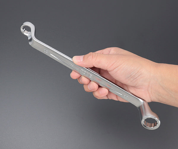 TONE 両口めがねレンチ(75°) 対辺寸法13×17mm (M75-1317)(4953488421927) トネ