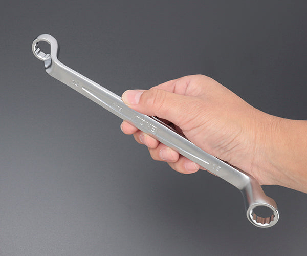 TONE 両口めがねレンチ(75°) 対辺寸法14×15mm (M75-1415)(4953488421934) トネ