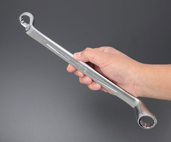 TONE 両口めがねレンチ(75°) 対辺寸法17×19mm (M75-1719)(4953488421965) トネ