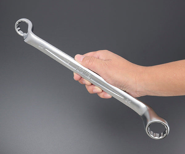 TONE 両口めがねレンチ(75°) 対辺寸法22×24mm (M75-2224)(4953488421989) トネ