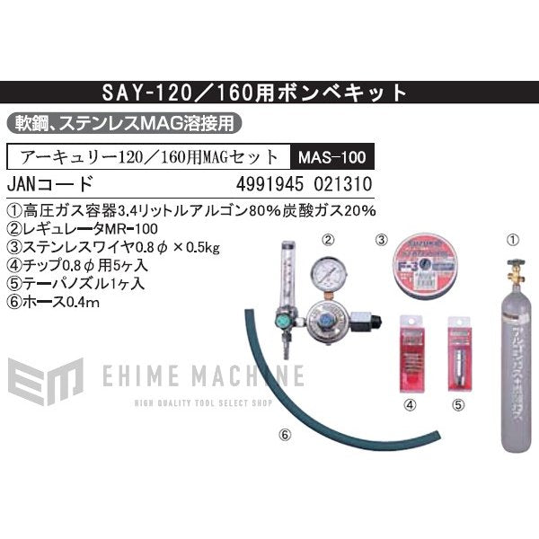 SUZUKIDのガスボンベセットの画像2