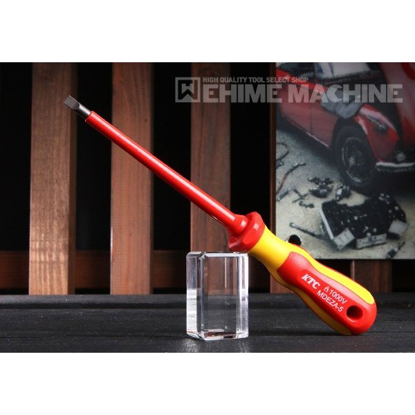 京都機械工具の絶縁ドライバーマイナスの画像1