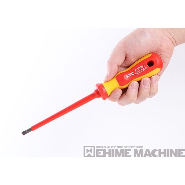京都機械工具の絶縁ドライバーマイナスの画像2