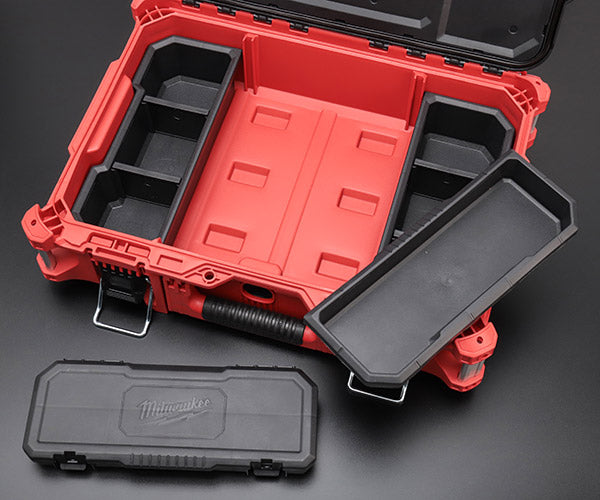 日本正規品 ミルウォーキー PACKOUT ツールボックスMサイズ (48-22-8424)(4573592050136) milwaukee