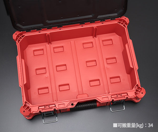 日本正規品 ミルウォーキー PACKOUT ツールボックスMサイズ (48-22-8424)(4573592050136) milwaukee
