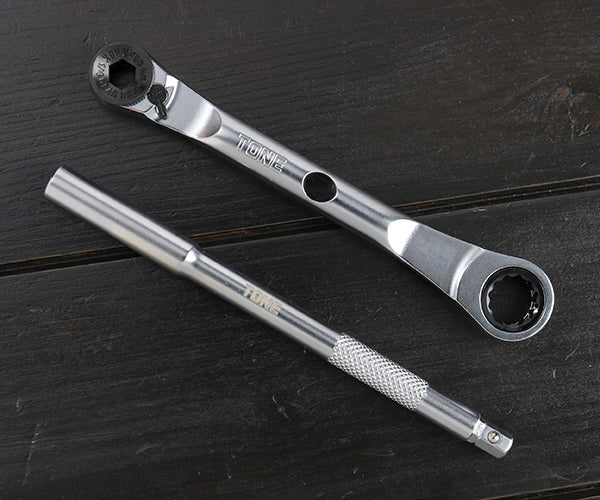 TONE ソケットレンチセット 差込角6.35mm 18点セット 6角 (MIX21620P)(4953488419962) トネ