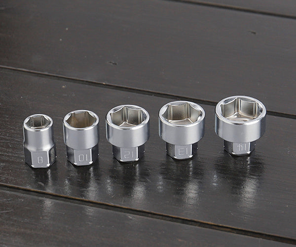 TONE ソケットレンチセット 差込角6.35mm 18点セット 6角 (MIX21620P)(4953488419962) トネ