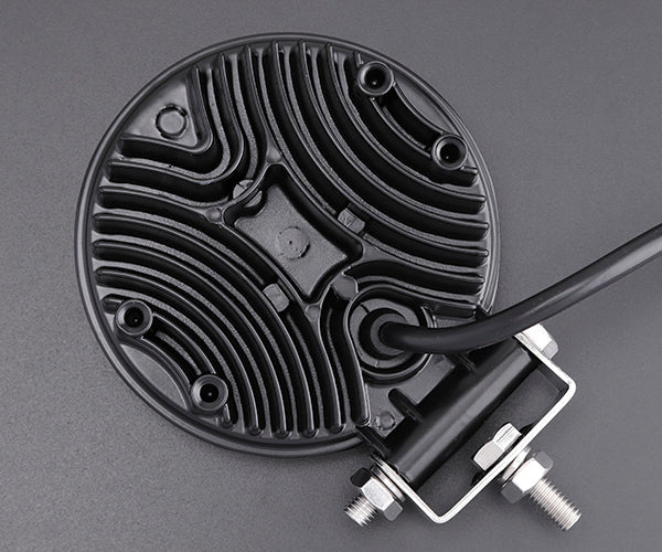 カシムラ LEDワークライト 丸 作業灯 DC12/24V車対応 24W 1560lm ML-1