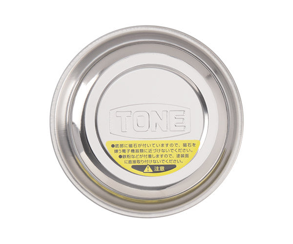 TONE マグネットツールホルダ マグネット付パーツトレイ 幅110mm 奥行110mm (MPT-CS)(4953488258417) トネ