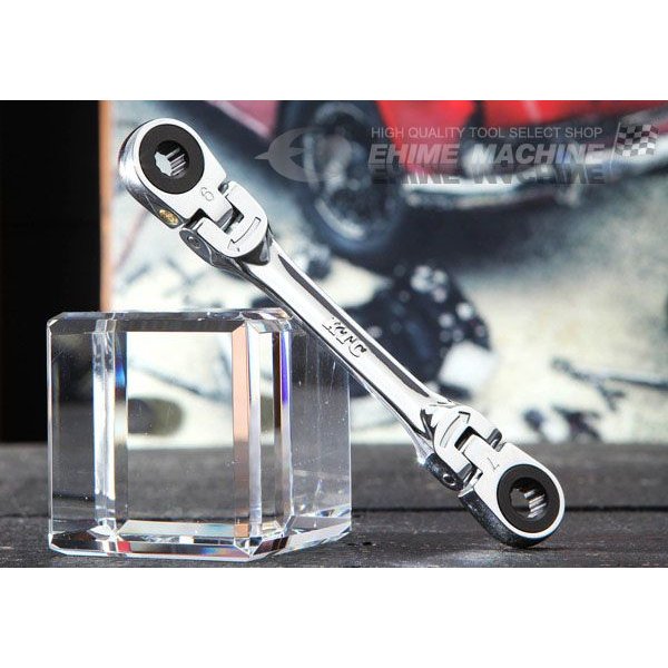 京都機械工具のラチェットめがねレンチの画像1