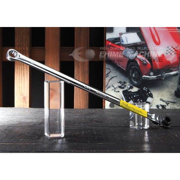 京都機械工具のラチェットめがねレンチの画像1