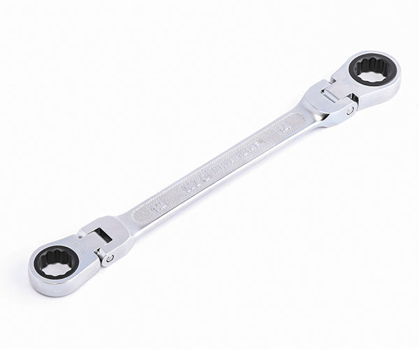 KTC MR1A-1214F ラチェットめがねレンチ(両頭型首振りタイプ)サイズ12×14mm