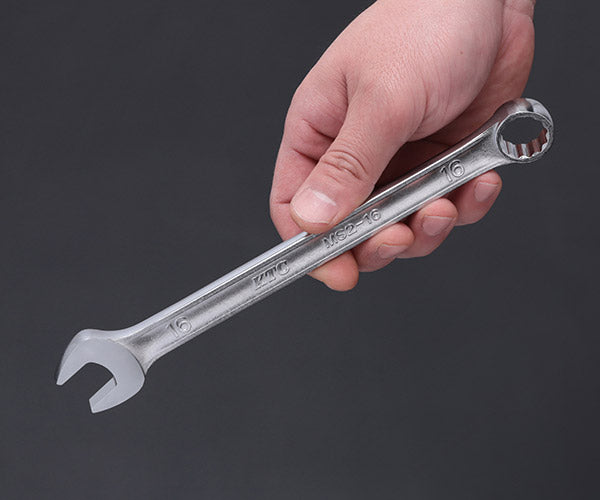 【ワケあり特価品】(状態A) KTC MS2-16-1039 コンビネーションレンチ サイズ16mm 全長215mm 片目片口スパナ 京都機械工具