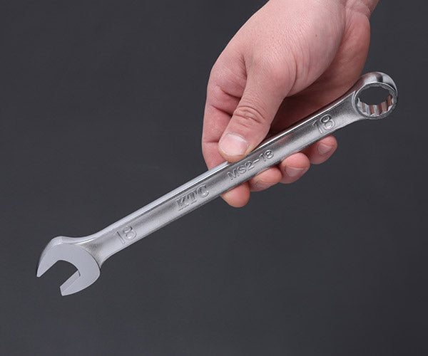 【ワケあり特価品】(状態A) KTC MS2-18-1040 コンビネーションレンチ サイズ18mm 全長241mm 片目片口スパナ 京都機械工具