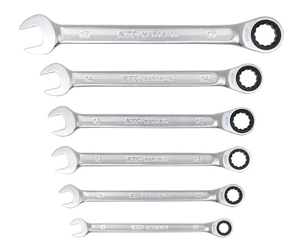 KTC MSR1A-6P ギアレンチ6点セット (MSR1A-08,10,12,13,14,17) エヒメマシンオリジナルセット