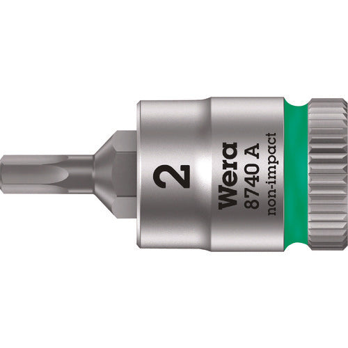 日本正規品 ヴェラ 1/4DRx 2mm (Hex-Plus)ビットソケット (003330)(4013288187154) ベラ Wera