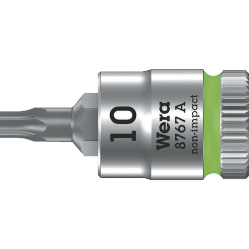 日本正規品 ヴェラ 1/4DRx T10(Torx)ビットソケット (003390)(4013288219602) ベラ Wera