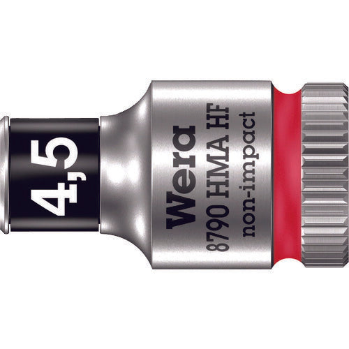 日本正規品 ヴェラ 1/4DRx4.5mm ソケット(ホールド機能付) (003718)(4013288185648) ベラ Wera