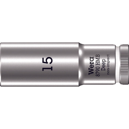 日本正規品 ヴェラ 3/8DRx15mm ディープソケット (004537)(4013288210456) ベラ Wera