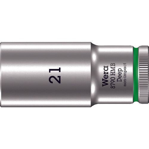 日本正規品 ヴェラ 3/8DRx21mm ディープソケット (004543)(4013288210517) ベラ Wera